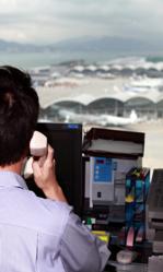 ATFSO performing supporting duties in the Aerodrome Control Tower