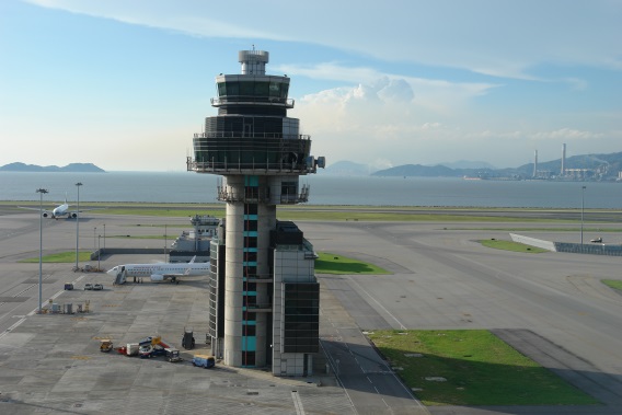 The North Air Traffic Control Tower situated at the Backup Air Traffic Control Complex (Open with new window)