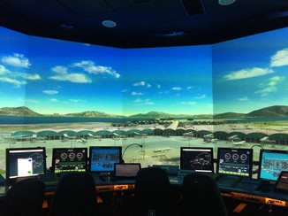 360o high resolution Aerodrome Control Simulator (Open with new window)