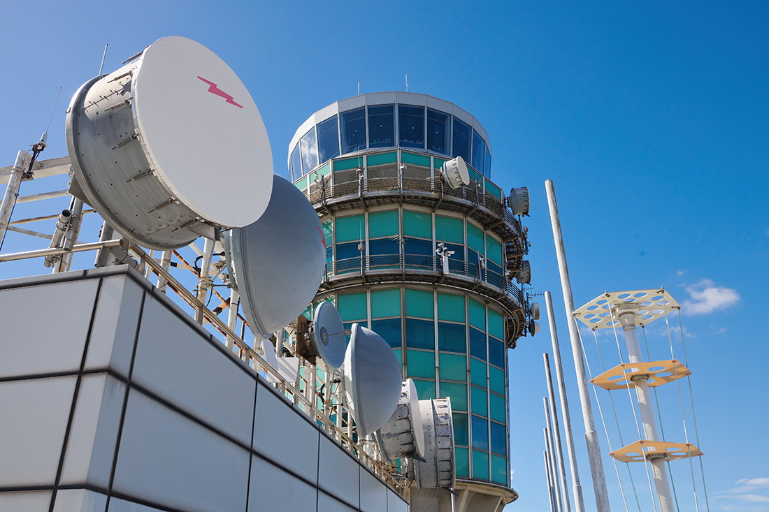 Air Traffic Control Tower maintenance by The Air Traffic Engineering Services Division