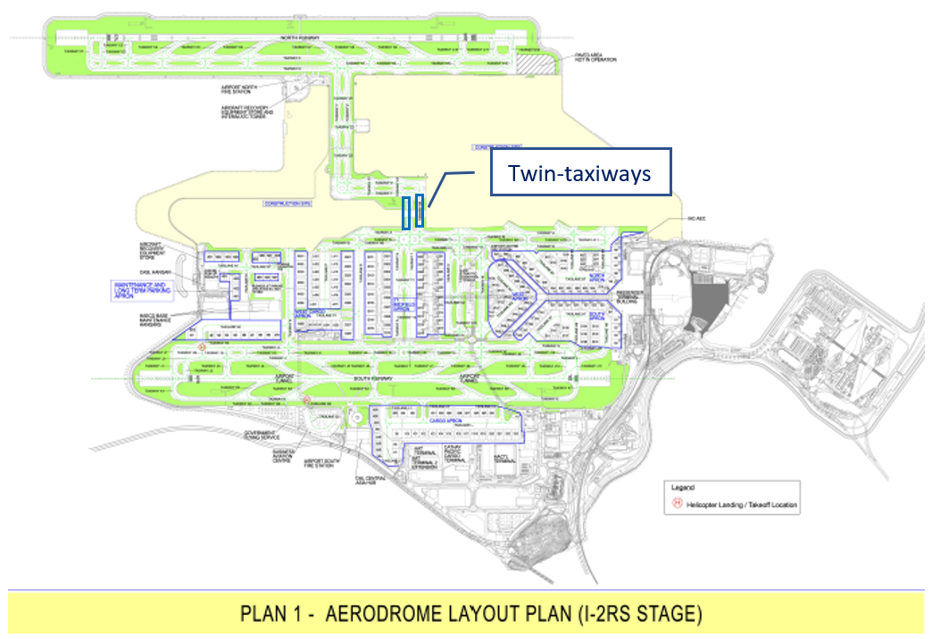 I-2RS aerodrome layout