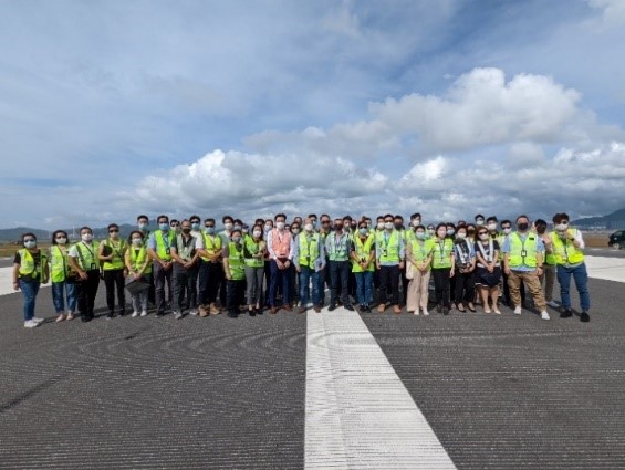 Visit to the new North Runway on 17 June 2022