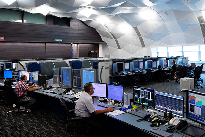 Air Traffic Controllers providing air traffic services to aircraft