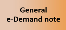 General e-Demand Note